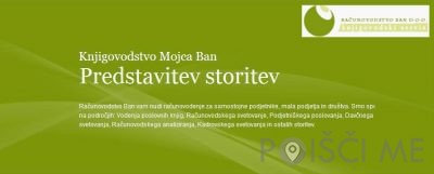 RAČUNOVODSTVO BAN d.o.o. - Poišči.me