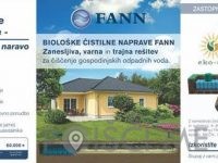 Biološka čistilna naprava FANN, EKO-SOL d.o.o.- Ljubljana-POISCI ME