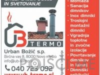 Inox dimniki UB TERMO Urban Božič s.p. Novo mesto