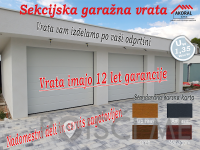 Garažna vrata iz PVC in ALU materiala, SV. JURIJ OB ŠČAVNICI
