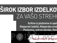TRGOVINA S KROVSKIMI IN KLEPARSKIMI IZDELKI, Andrej Adamič s.p., Prebold