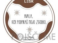 Lasersko graviranje na les-LESK, Žužemberk