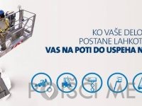 Najem dvižne košare/električnih viličarjev, EVRORENT d.o.o., Ljubljana
