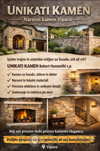 UNIKATI KAMEN ROBERT HONOMIHL S.P.